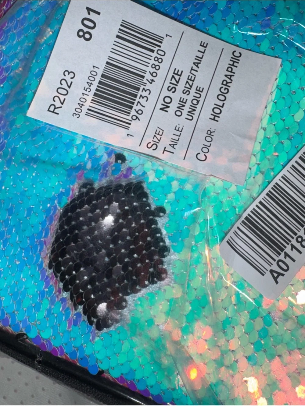 The Children's Place Girls Holographic Flip Sequin Lunchbox, NEW